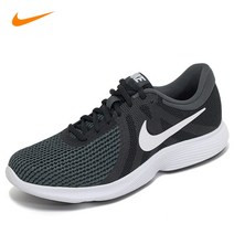 나이키 나이키 레볼루션4 EU 남자 여자 런닝화 운동화 신발 검흰 AJ3490-001