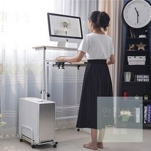 1개 스탠딩 책상 이동식 높낮이 각도 조절높이조절 학생가구 사무실 서서일하는 모션데스크 스탠드 각도조절 스탠딩워크