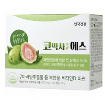 안국건강 코박사 에스 120캡슐 1박스 1개월분, 1개