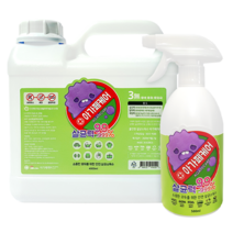 아가페케어 뿌리는 살균소독제 4000ml + 500ml 세트, 4000+500ml 1세트