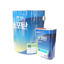 KCC 옥상방수 우레탄페인트 스포탄 상도2액형 3.6L, 녹색