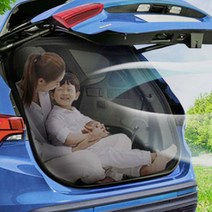 투싼 디올뉴 NX4 SUV 차량용 트렁크 모기장 차박 캠핑 방충망, 03. 뒷열 좌우 방충망 2P