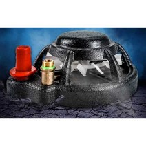 농약 교반기 수중 혼합기 플리틱 분무기 헤드 여과기, 중간 크기의 블랙 필터 포함, 1개