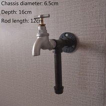 가구 물 파이프 손잡이 컨트리 스타일 연철 개성 미국식 로프 크리에이티브 작은 링 펜 스테인레스 스틸 블랙 레드 골드 실버, [02] Style 2 handle