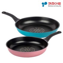 키친아트 심플리 다이아몬드 5중 코팅 프라이팬 1+1, 08.궁중팬 30cm/05.궁중팬 20cm, 상세설명 참조