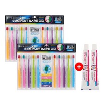 부광 (2개)부광약품 안티프라그 콤팩트케어 칫솔(초극세모) 10P+치약2P, 01.(1+1)콤팩트케어 10P+치약2P