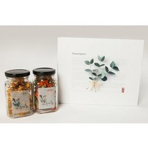 [선물포장] 꽃차 선물세트 포장박스 (대), 단품, 단품