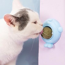 모노치 롤링볼 고양이 캣닢 사탕 캣잎 캔디 반려묘 냥이 공 장난감, 블루, 2개