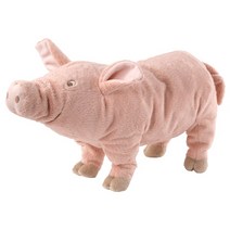 이케아 KNORRIG 크노리그 돼지 봉제인형 애착인형, 12cm, 핑크