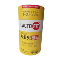 락토핏 생유산균 골드 LACTO 5X 프로바이오틱스 아연 유산균 1박스 50포, 2개, 100g