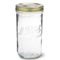르파르페 유리밀폐용기 패밀리아위스테린, 1개, 1500ml