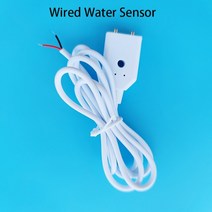 누수탐지 5V 12V 24V 누수 감지기 릴레이 모듈 1 미터 길이 누출 경보 케이블, 04 only water sensor