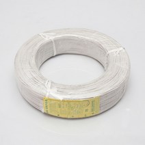 천지몰 대창전선 UL 1015 16번 600V 105도 백색 1.25SQ 1롤, 1개