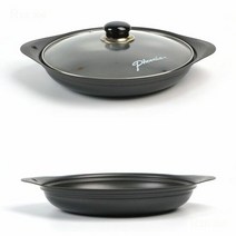 감자탕 찌개냄비 전골냄비 27.3x4.5cm 14호 뚜껑포함, 단품