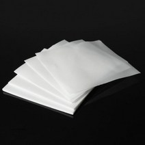 1pcs 흰색 PTFE 필름 고강도 온도 시트 thick0.1/0.25/0.3mm 압축 성형 압출 가공용, 01 0.1mm, 01 100x100mm 5pcs