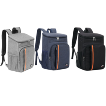 보온보냉 백팩 아이스백(18L) 배낭 가방 쿨러백 백팩 아이스박스 아이스가방 아이스백팩 그레이 캠핑 차박 피크닉 야외 나들이 소풍 공원 등산 조이풀 아이스 낚시 자전거 선물, 03.블랙