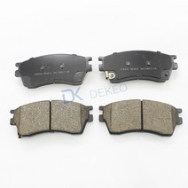 벤츠브레이크패드 세트 4p 수입차 BMW 아우디 펜티엄 b70 b90 x80 자동차 전면 세라믹 2576501 2576502 gdb7931at gdb8100at 4pcs, 4개