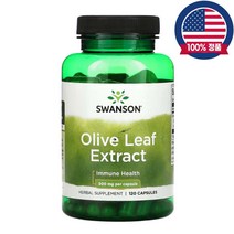 네추럴팩터스 올리브잎 500mg 올러유러핀 60캡슐, 500mg 60캡슐