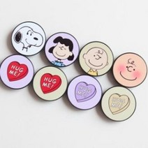 스누피 그립톡 캐릭터 얼굴 스마트톡 찰리브라운 루시 스누피와친구들, 3