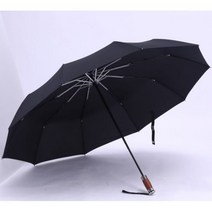 정품 브랜드 대형 접이식 우산 비 1.2 미터 비즈니스 남성 자동 우산 방풍 남성 파라솔 다크 블루와 블랙 3 접기 전자동 큰 우산 실목 손잡이 더블 남성 가정 매우 크다 바람을, Black