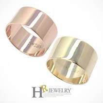 호림쥬얼리 14K정품)히트)세련(HR)14K 스토스 평링 반지(10mm)