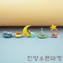 진양오픈마켓 톰과 제리 피규어 장식 5종세트, 단품