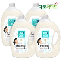 이거어때 세탁세제 (3.1L 4개)/아토세이프세제/ 중성세제/세탁세제/액체세제/효소세제, 단품