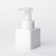 새로핸즈 거품형 버블 펌프 화이트 용기 화이트캡 250ml, 단품, 1개