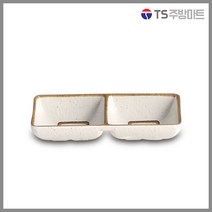 [돌산멜라민] 제비꽃 크리스탈쌍초장 - 종지 소스 볼 초장 (식당용 업소용), (DS-5999), 1개