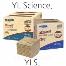 (YLS) 와이프올 L25 와이퍼 대형 중형 소형 Box 단위판매 선택구매가능 킴테크 물 각종기름 오물 화학용제 땀 등을 제거 산업용와이퍼 실험실용와이퍼, L25 중형 200매x4카톤 1Box
