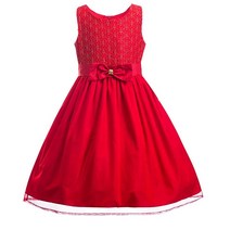 Emma Riley 여아용 꽃무늬 드레스 자수 튤 클래식 드레스 파티용 공식 꽃 블랙 사이즈 9-10 (12)