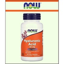 나우푸드 히알루론산 소듐하이알루로네이트 추출 50mg 베지캡슐 60정, 1개