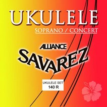 Savarez 사바레즈 소프라노 콘서트 테너, 140R 소프라노 콘서트