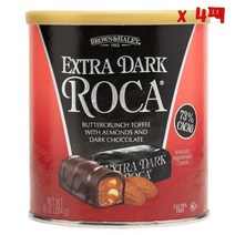 Brown & Haley 브라운앤헤일리 엑스트라 다크 로카 캐니스터 284g 4팩