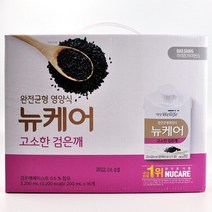 완전균형 영양식 뉴케어 고소한 검은깨 3200ml200ml x 16개, 3200ml