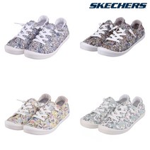 스케쳐스 BOBS 여성 발이 편안한 캔버스 컵솔 단화 스니커즈 SL0WCCDX091 092 093 094