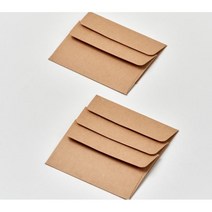 95x60mm 밍크지 미니봉투 보증서 증명사진 스튜디오 명함 쥬얼리 쿠폰 봉투 50매, 30.크라프트