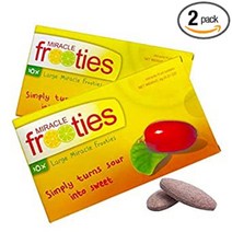 Energy Yellow - 20 count (Pack of 2) Miracle Frooties Large Miracle Berry Tablet 100% Natural Gro, 1