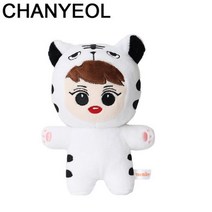 엑소 봉제 인형 케이팝 응원 스타 팬 인형 백현 첸 카이 레이 세훈 D.O. CHANYEOL 수호 시우민 한국 선물, CHANYEOL 15cm