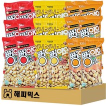 뻥이요 3종 해피믹스 18개입 (골드6+허니6+카라멜6), 1세트