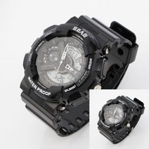 알큰시계 특이한손목시계 저렴한손목시계 스테노픽 크랙 방수 전자 손목시계