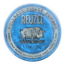 미국 리우젤 블루 수성 하드 포마드 35g