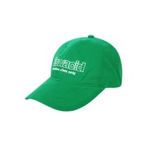 슬로우애시드 오버랩 로고 볼캡 모자 그린 OVERLAP LOGO BALL CAP