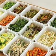 델리우드 수제반찬 골라담기 나물 40종, 단품