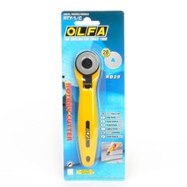 OLFA 가죽공예 - 올파 로터리 원형 커터 칼 Rotary Cutter 28 45mm RTY-1C RTY-2GH