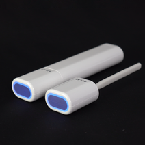 더제로 휴대용 UV-C LED 칫솔살균기 슬라이드형 벽걸이가능, [A타입]본체 싱글팩