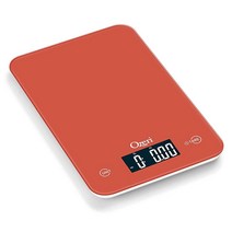 Ozeri Touch Professional 강화 유리 디지털 주방 저울 화이트 3772337411, Burnt Ochre, Burnt Ochre