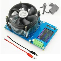 리튬 배터리 테스터 용량 내부 저항 전류 전압 전력 모니터 방전기 150W 20A CNC 전자 부하 4-와이어, [01] 1 Set, 01 1 Set