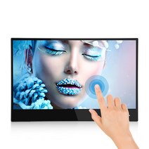 휴대용모니터 랩탑 포터블 Eyoyo 13.3, 1.13.3 Touchscreen - 영국 플러그