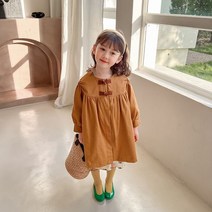 카라멜 노카라 리본 트렌치 자켓 R5320